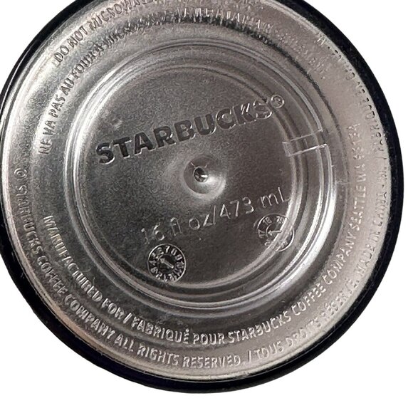 Starbucks Cactus Holiday Tumbler Coffee Mug 16oz Red Sealing Twist Lid Christmas - Picture 6 of 8